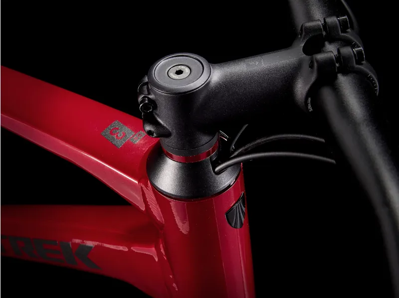 Trek Dual Sport 3 Gen 5 Hybrid Bike 2023 in Crimson Red-1
